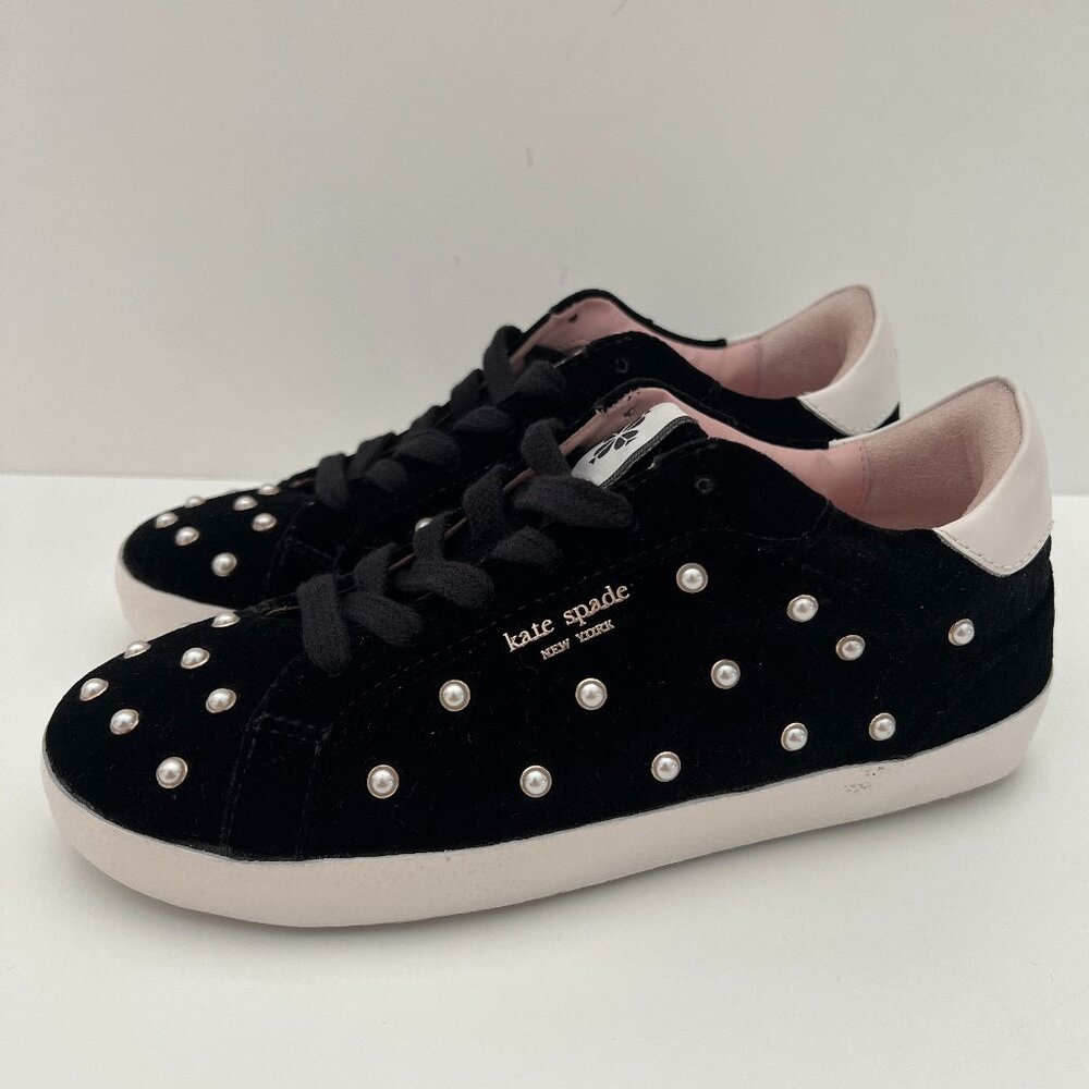 Kate Spade Ace Pearl Sneakers Size 6.5 NWOT